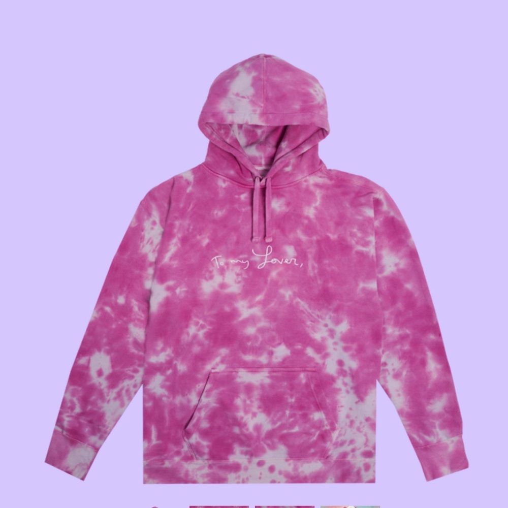 TAYLOR SWIFT LOVER VALENTINE'S DAY COLLECTION To My Lover Tie Dye Hoodie - Small